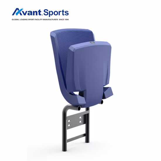 Asiento de soporte de estadio plegable Asiento de plástico moldeado por soplado Silla de estadio